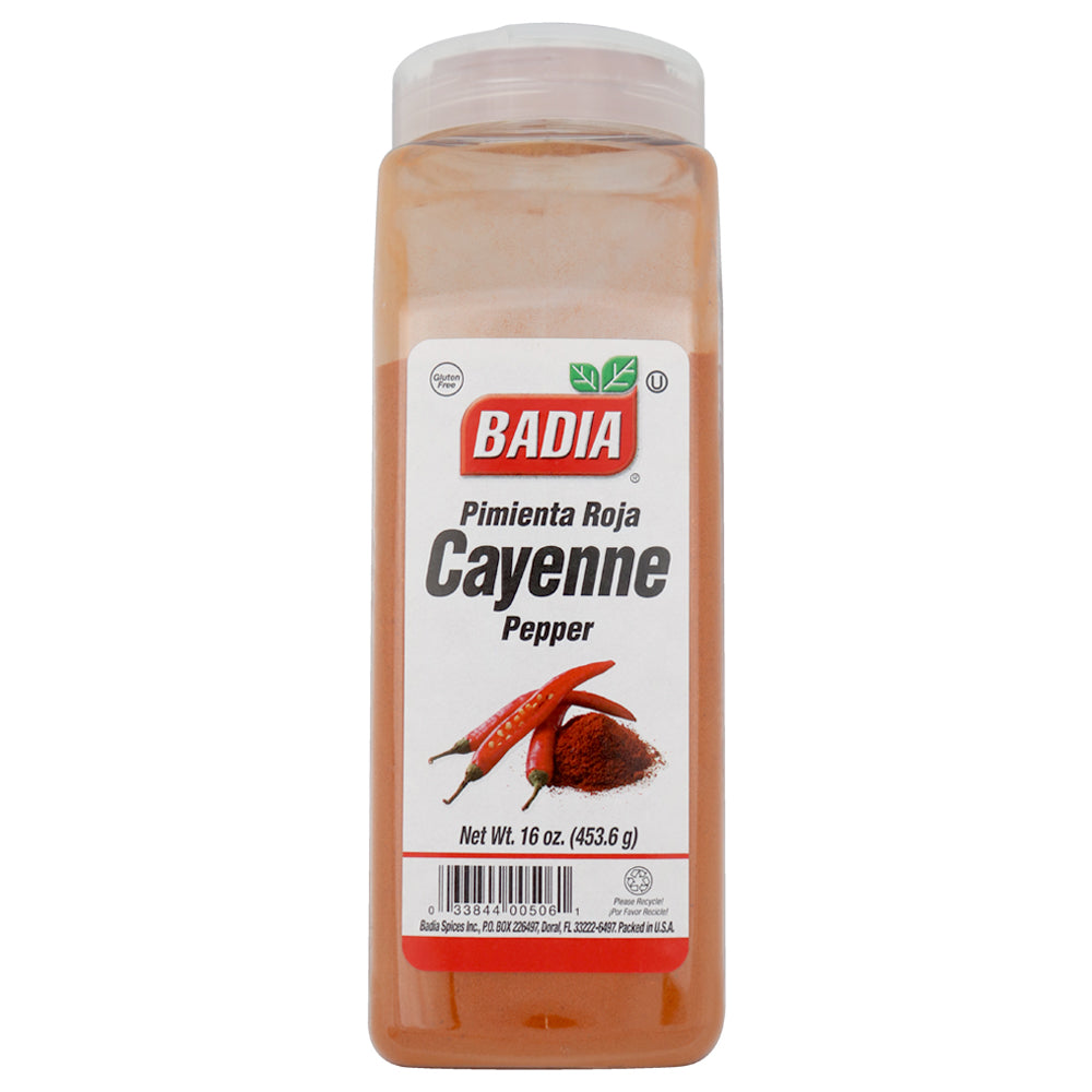 Pimienta Roja Cayenne marca Badia de 453,6 gramos