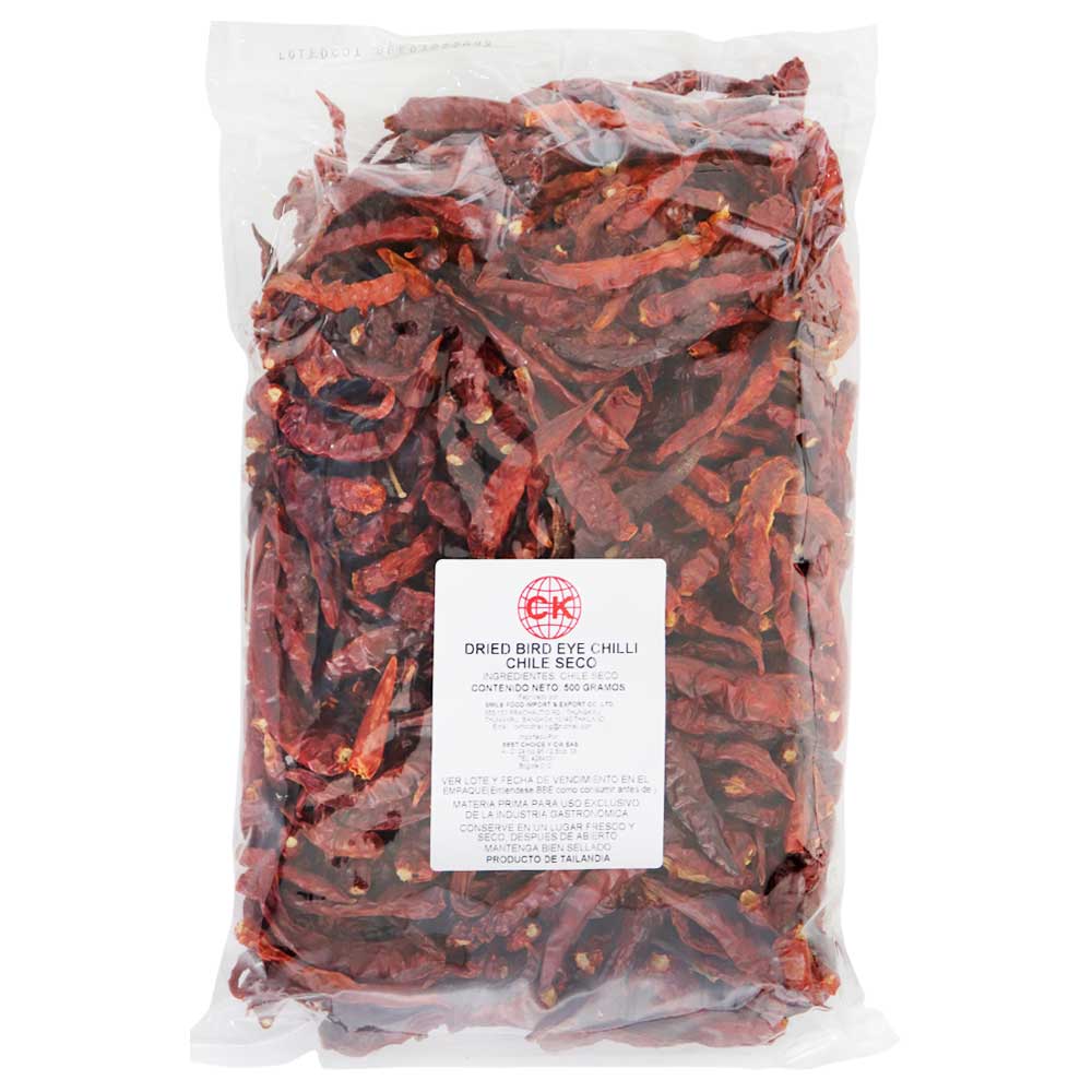 Chile Seco marca CK de 500 gramos