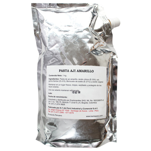 Pasta de Ají Amarillo 1 kg